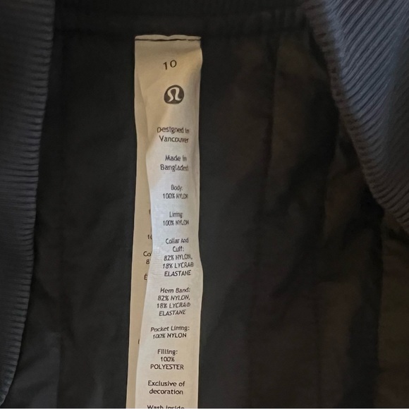 Lululemon reversible bomber jacket - Picture 3 of 5